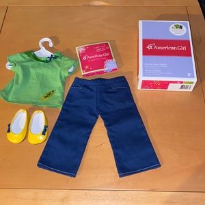 Retired American girl school 🏫 days outfit